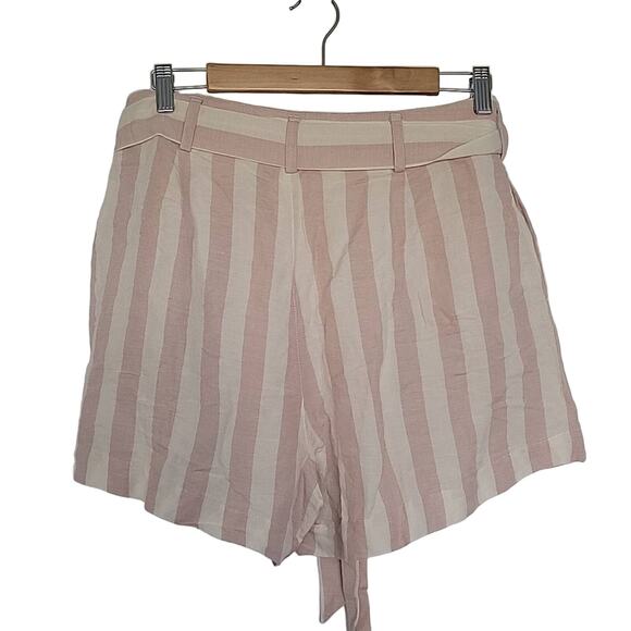 NWT Rails Katy Linen Blend Shorts in Petal Stripe, XL - Picture 3 of 8